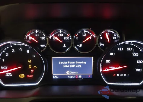 2019 Chevrolet Silverado 1500 Rst из США, поврежденный, VIN 1GCUYEED9KZ113012